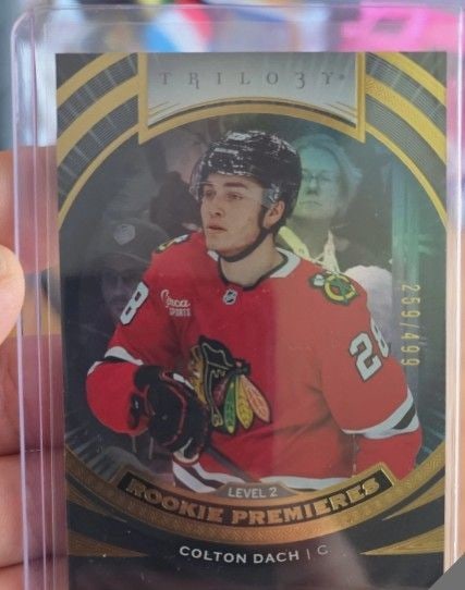 Extended · Trilogy Rookie Premieres · #T-29 · Colton Dach · Uncommon · /499