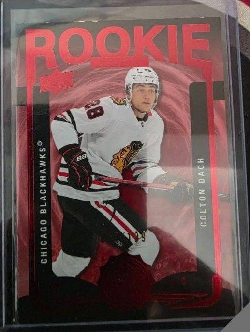 Extended · Rookie Update · #RU-41 · Colton Dach · Red · /199