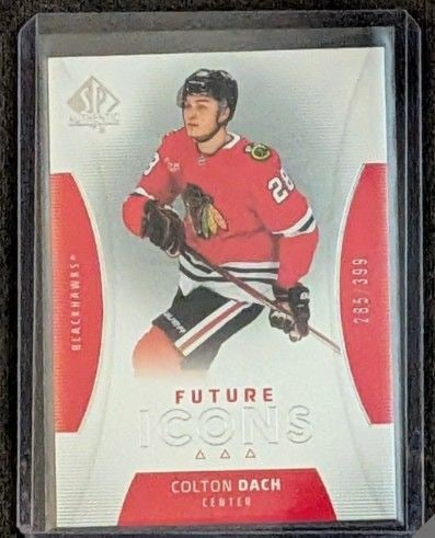 2025-26 SP Authentic · Future Icon · #FI-24 · Colton Dach · Base